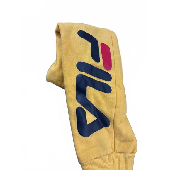 Fila Mustard Yellow Sweatpants - Size Small - Picture 3 of 4
